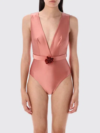 Zimmermann Lucky Plunge Flower One Piece