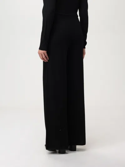 Max Mara Pants Woman Black In Black