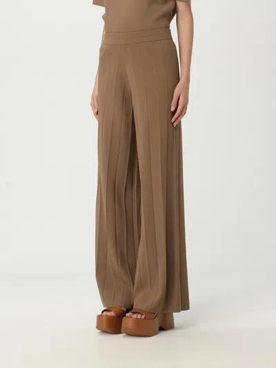 Max Mara Pants Woman Hazel In Neutral
