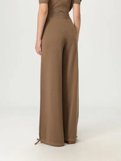 Max Mara Pants Woman Hazel In Neutral