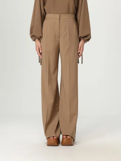 Max Mara Pants Woman Hazel In Neutral