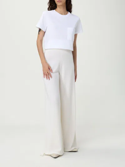 Max Mara Pants Woman White