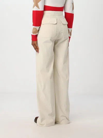Max Mara Pants Woman White