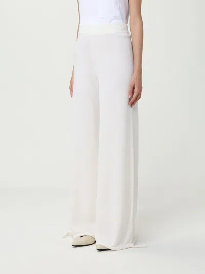 Max Mara Pants Woman White