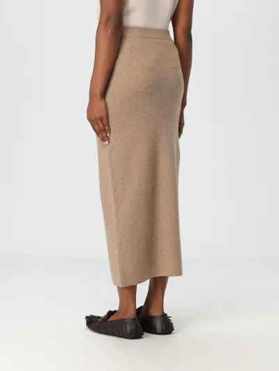 Max Mara Skirt Woman Hazel In Brown