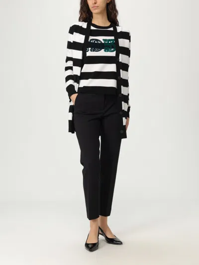 Max Mara Knitwear With Striped Pattern And V-neckline