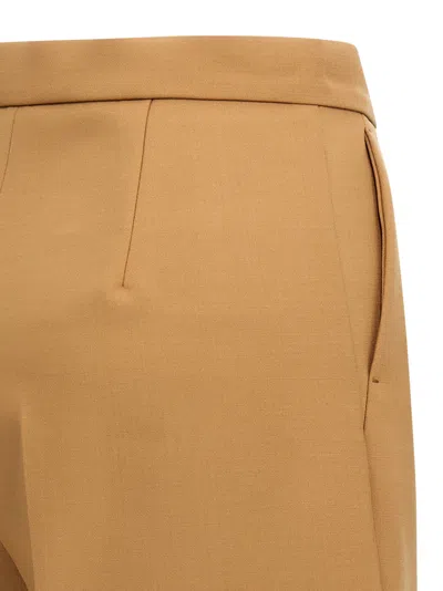 Max Mara Zic Bermuda And Short Brown In Brown
