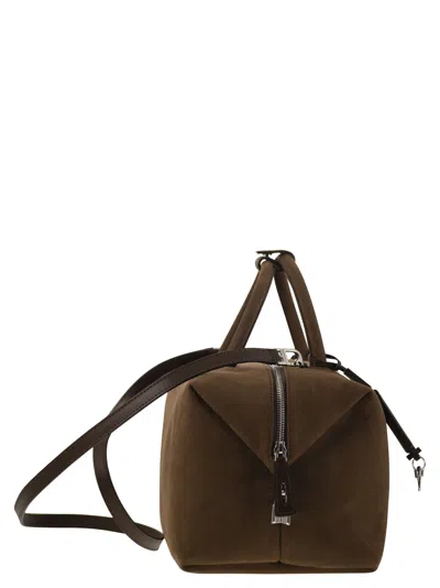 Max Mara Maxmara Women Holdalllsuede - Large Nubuck Leather Satchel