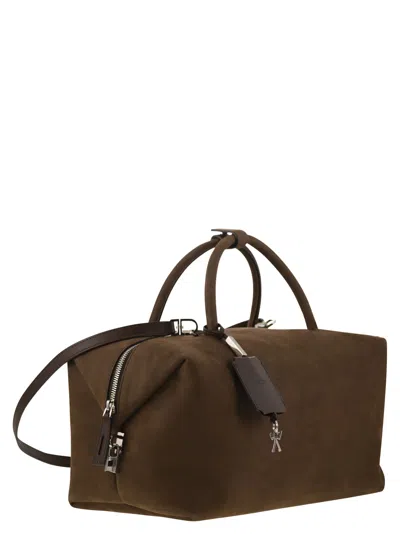 Max Mara Maxmara Women Holdalllsuede - Large Nubuck Leather Satchel