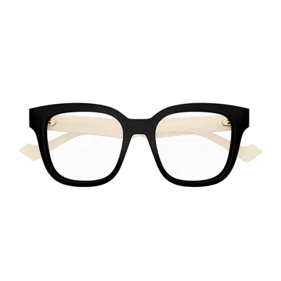 Gucci Gg0958o Linea Emblem Eyeglasses In Black