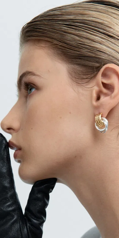 Heaven Mayhem Baby Knot Earrings Mixed