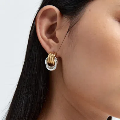 Heaven Mayhem Baby Knot Earrings Mixed