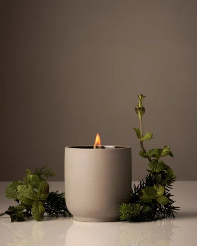 Homecourt Cipres Mint Candle In Gray