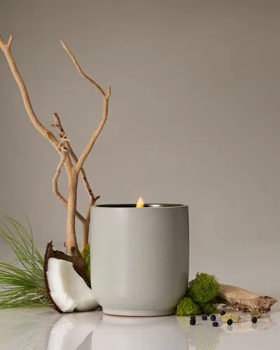 Homecourt Cipres Mint Candle In Gray