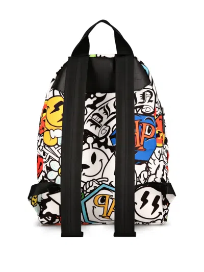 Philipp Plein Smile-print Backpack