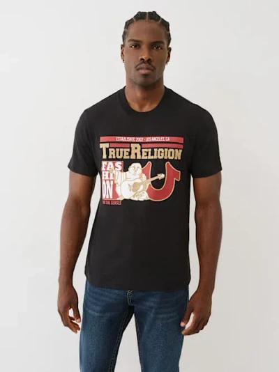True Religion Men's Buddha Printed T-shirt