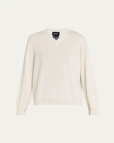 Giorgio Armani V-neck Cashmere Sweater