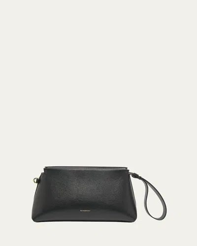 Givenchy Day Wristlet Pouch Bag In Grain Leather