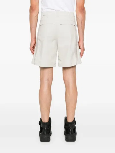 Heliot Emil Panelled Mesh Insert Shorts
