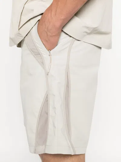 Heliot Emil Panelled Mesh Insert Shorts