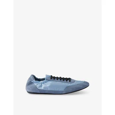 Prada Collapse Sneakers Mit Wildlederbesatz