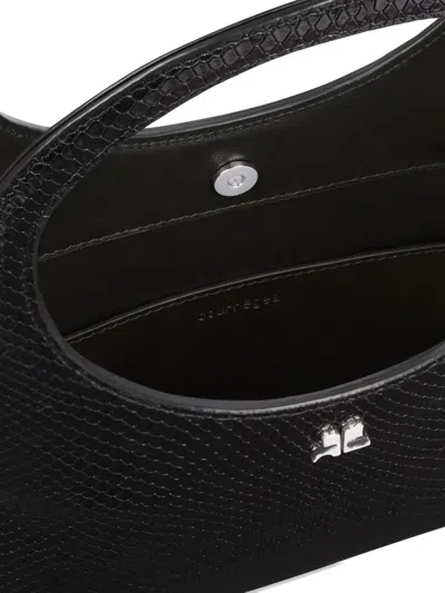 Courrèges Holy Schultertasche Aus Leder