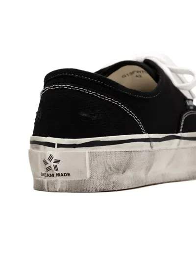 Kamiya Herc Distressed Vulcanized Sneakers
