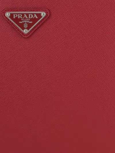 Prada Triangle-logo Clutch Bag