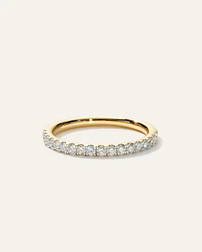 Quince Women's Lab Grown Diamond Pave Band Rings
