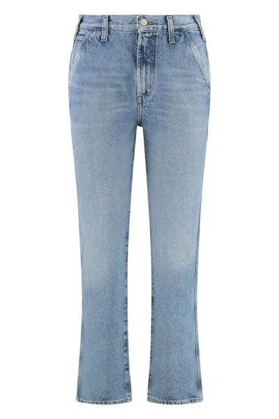 Agolde Cooper High-rise Straight Leg Jeans