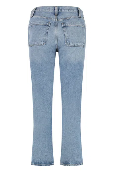 Agolde Cooper High-rise Straight Leg Jeans