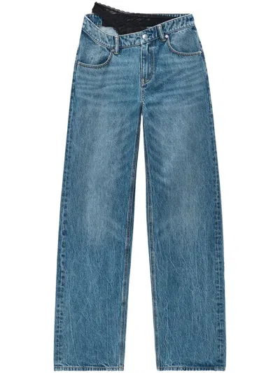 Alexander Wang Asymmetrical Bikini Layer Jeans