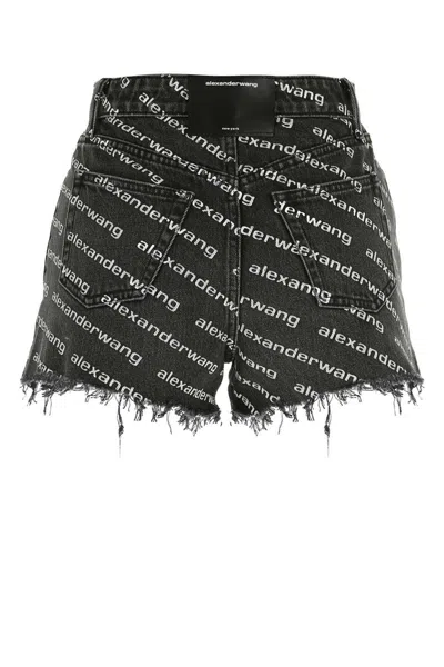 Alexander Wang Striped Shirt With Embroidered Logo