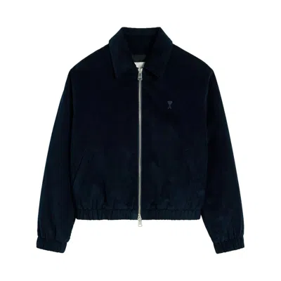 Ami Alexandre Mattiussi Ami De Caur Cotton Corduroy Blouson