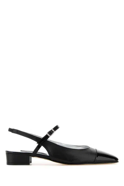 Carel Paris Oceano Ballet Flats In Black