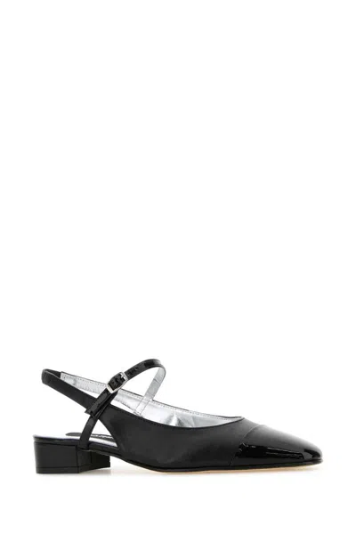 Carel Paris Oceano Ballet Flats In Black