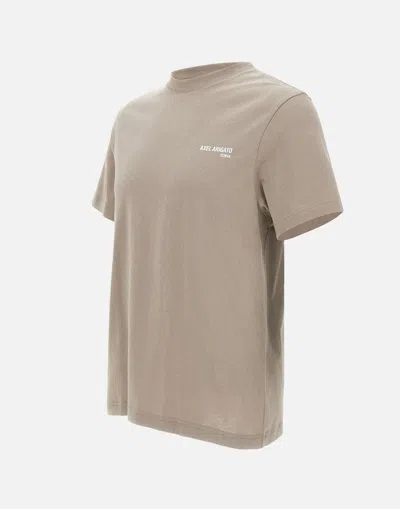 Axel Arigato Legacy Logo-printed Cotton T-shirt In Neutral