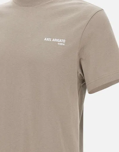 Axel Arigato Legacy Logo-printed Cotton T-shirt In Neutral