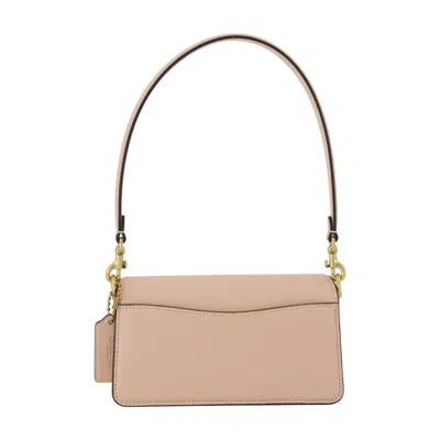 Coach Borsa A Mano Tabby 26 In Pelle Rosa Cipria Donna In Pink