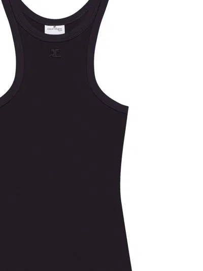 Courrèges Courreges Women Short Scuba Dress In Black