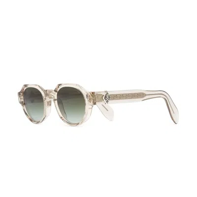 Cutler And Gross The Great Frog 006 05 Sand Crystal Sunglasses In Green