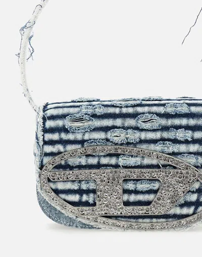 Diesel Denim Blue Shoulder Bag