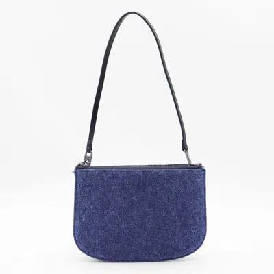 Diesel Denim 1dr Twin Shoulder Bag In Blue
