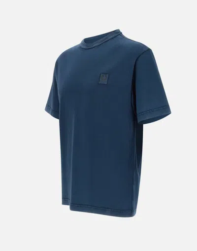Belstaff 'hockley' Crew Neck T-shirt In Blue