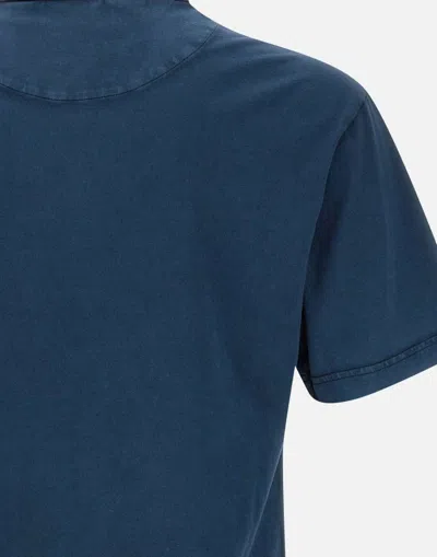 Belstaff 'hockley' Crew Neck T-shirt In Blue