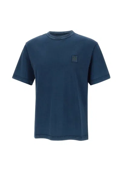 Belstaff 'hockley' Crew Neck T-shirt In Blue