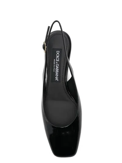 Dolce & Gabbana Patent Leather Slingback Pumps
