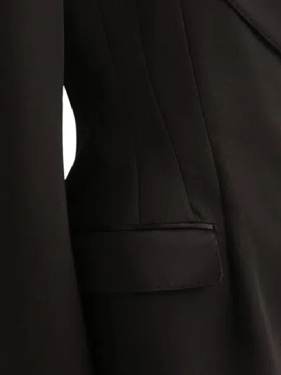 Dolce & Gabbana Double-breasted Blazer Peak Lapels In Black