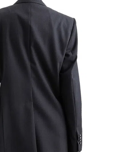 Dolce & Gabbana Oversize Woolen Jacket In Black