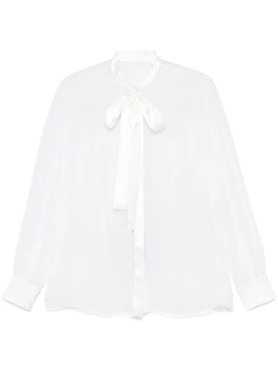 Dolce & Gabbana Schluppenhemd Aus Chiffon